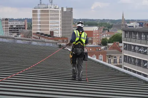 Click Here To Enlarge This Photo Of Gutter Cleaning&comma; Maintenance & High Level Safety Surveys